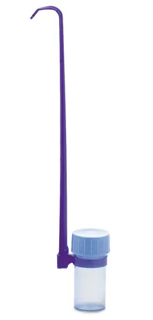 Lingurițe de prelevare PP cu mâner, sterile, albastre, L mâner 240 mm, 180ml