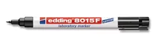 Markere de laborator, edding®, negru, 8015F, vârf rotund, extra fin, 0,75 mm