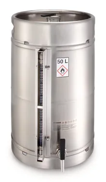 Butoi de siguranță cu robinet și indicator de nivel de umplere, 50 l, 1 bucată