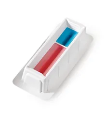 Rezervoare de reactivi de unică folosință, PS, albe, sterile, subdivizate, 10 buc./pachet, 25 ml