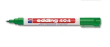 Marker permanent, edding®, 404, verde, vârf rotund, extra fin, 0,75mm, 10 unit(s)