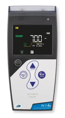 Multimetru portabil PC 7 Vio, pentru pH, EC, TDS și °C, 1 unit(s)