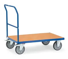 Cărucior cu mâner de împingere, dimensiune platformă 1200 x 800 mm, 1 buc.