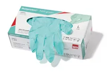 Mănuși de unică folosință Rotiprotect®-Nitril verzi, nepudrate, mărimea L, 8 - 9