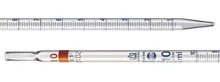 Pipete gradate BLAUBRAND®,, tip 2, 25 ml, gradații 0,1, clasa AS