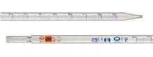 Pipete gradate BLAUBRAND®, tip 3, 5 ml, gradații 0.05, clasa AS