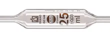 Pipete cu bulă BLAUBRAND® ETERNA, 25 ml, clasa AS, 1 marcaj, 6 unitate(ăți)