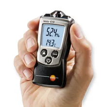 Termohigrometru de buzunar testo 610, 0 - 100 % RH, -10 - +50 °C, 1 bucată