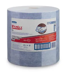 Lavete Wypall® X90, două straturi, albastre, L 30 cm, 1 buc.