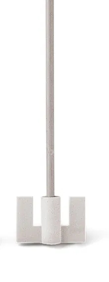 Paletă de agitare PTFE, oțel inoxidabil, ancoră, L 360 mm, Ø mandrină 6.5 mm