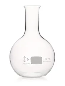 Baloane cu fund plat, gât îngust DURAN®,, 500 ml, 10 bucăți