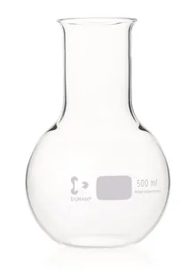 Baloane cu fund plat, gât larg DURAN®,, 500 ml, 10 bucăți