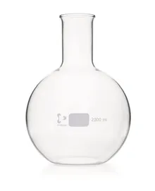 Baloane cu fund plat, gât larg, 2000 ml