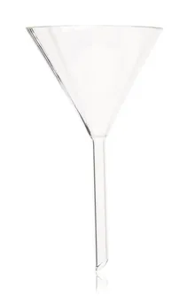 Pâlnie analitică, striată, DURAN®, Ø exterior margine 100 mm, L tulpină 100 mm, 1 bucată(ți)
