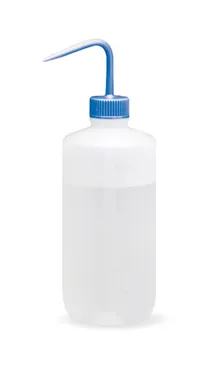 Sticlă de spălare, PEJD, capac colorat albastru, 500 ml, 1 bucată(ți)