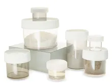 Recipiente cu gât larg, PP, închidere PP, 125 ml, 12 bucată(ți)