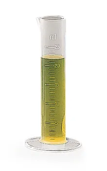 Cilindru gradat ROTILABO®-short, PP, gradație 1.0 ml, 25 ml, 1 buc.