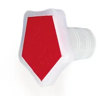 Rotilabo®-standard șlif, dopuri, PE, roșu, șlif conic 24/29