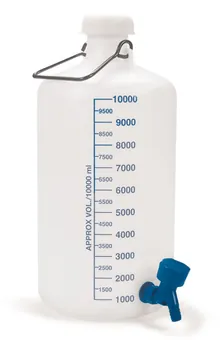 Balon, HDPE, cu racord pentru robinet și robinet, 5 l, 1 bucată