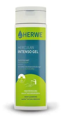 Gel de curățare a pielii HERCULAN INTENSO GEL, cu plută măcinată, flacon corcbits®, 250ml