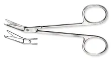 Foarfecă pentru suturi Spencer, unghiulară, L 115 mm, 1 bucată