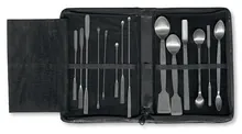 Set de spatule, 14 piese, în husă cu fermoar, 1 bucată