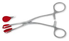Pensă de prindere, curbată, oțel inox, 170 mm, 1 bucată