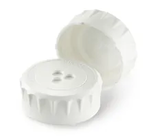Capace cu filet de ventilație GL 56, DURAN® cu membrană ePTFE, albe, 4 bucată(ți)