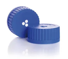 Capace cu filet de ventilație GLS 80, DURAN® cu membrană ePTFE, albastre, 2 bucată(ți)