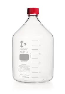 Sticle de laborator din sticlă DURAN® GL45, 5000 ml, cu dopuri rezistente la temperaturi înalte