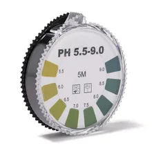 Hârtii indicatoare de pH eco ROTILABO®, pH 5,5-9,0, 1 rolă(e)