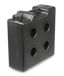Canistră compactă, conductivă electric, HDPE, 10 l, fără racord filetat