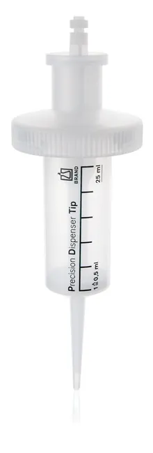 Vârfuri de dispenser PD-Tips II, Standard, nesterile, 25 ml, 50 buc.