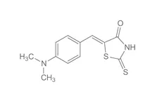5-(4-Dimetilaminobenziliden)rodanină, p.a., 10 g, sticlă