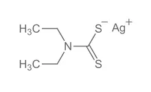Dietilditiocarbamat de argint, min. 97 %, p.a., 5 g, sticlă