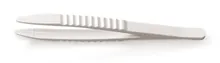 Pensetă Rotilabo®-disposable, sterilă, ABS, albă, lățime 4 mm, lungime 120 mm