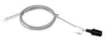 Sârmă termică izolată cu PTFE, L 1000 mm, fără mâner, domeniu -65 - +260 °C