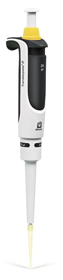 Pipetă microlitrică Transferpette® S, 1 canal, fixă, F-25, 25 µl, 1 buc.