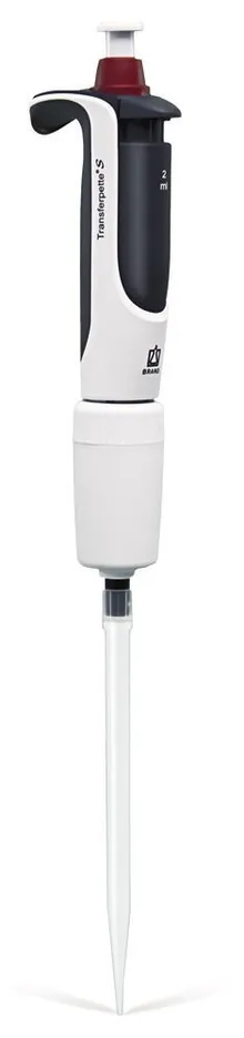 Pipetă de microlitri Transferpette® S, 1 canal, fixă, F-2000, 2000 µl