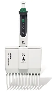 Pipetă de microlitri Transferpette® S, 12 canale, variabilă, M12-300, 30-300 µl