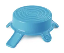 Capac silicon DURAN®, Cyan, M, Ø 64-76 mm, 1 bucată