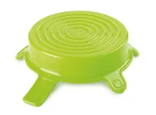 Capac silicon DURAN®, Verde, L, Ø 84-116 mm, 1 bucată
