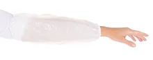 Manșoane standard, PE, albe, grosime 20 µm, L 40 cm, 500 bucăți