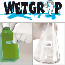 Etichete WETGRIP, din poliester inert chimic, L 33 mm, 20 coli