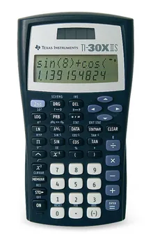 Calculator științific solar TI-30 X II S, afișaj cu 2 linii, 11 cifre, 1 unit(s)