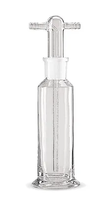 Sticlă de spălare gaze, 100 ml, Ø 40 mm, fără placă filtrantă, DURAN®, NS 29/32