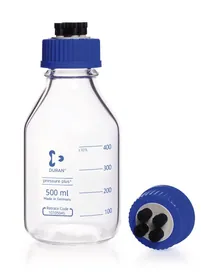 Sticle HPLC, 500 ml, capac cu filet HPLC DURAN®,, GL 45, 2 bucată(ți)