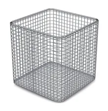 Coș Rotilabo® sterilizabil, oțel inoxidabil, oțel inoxidabil, L 160xW 160xH 160 mm
