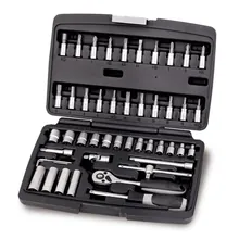 Set chei tubulare, 47 piese, 1 set