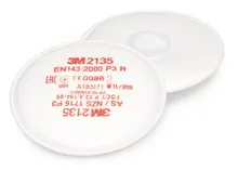 Filtre rotunde pentru particule, 3 M, EN 143, filtru P3R, 20 buc.